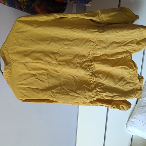 mustard open front light jacket - Picture 5 of 5